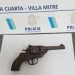 QUISO ESCONDERSE DE LA POLICÍA PORQUE LLEVABA UN REVOLVER, PERO FUE CAPTURADO