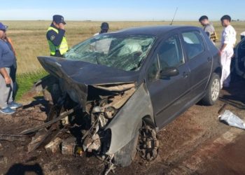 IDENTIFICARON A LOS FALLECIDOS EN EL FATAL CHOQUE EN LA RUTA NACIONAL 3