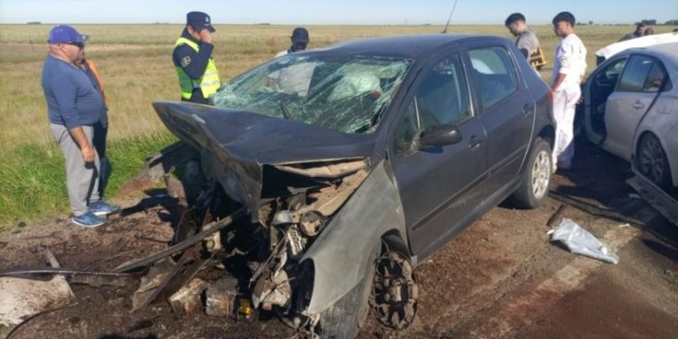 IDENTIFICARON A LOS FALLECIDOS EN EL FATAL CHOQUE EN LA RUTA NACIONAL 3