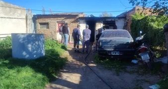 UN CALOVENTOR PROVOCÓ EL INCENDIO DE UNA VIVIENDA