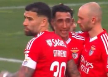 ÁNGEL DI MARÍA LLORÓ DESCONSOLADAMENTE EN SU DESPEDIDA DE BENFICA