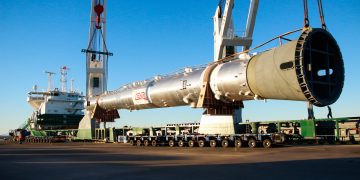 AVANZAN LAS OBRAS EN EL PUERTO PARA AUMENTAR LA PRODUCTIVIDAD DE LA MATRIZ ENERGÉCTICA