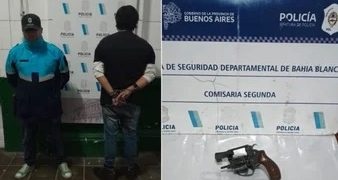 UN HOMBRE FUE CAPTURADO LUEGO DE AMENAZAR DE MUERTE A SU CASERA CON UN REVOLVER