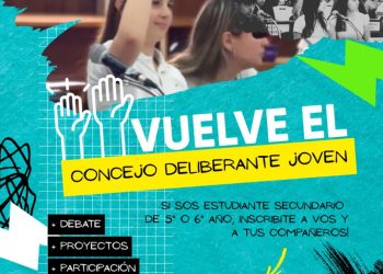 CAPUTO: «BUSCAMOS QUE LOS JÓVENES PUEDAN REALIZAR PROYECTOS PARA MEJORAR LA CIUDAD»