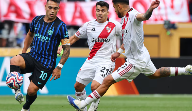 RIVER PERDIÓ 2-0 ANTE EL INTER DE MILÁN Y QUEDÓ ELIMINADO DEL MUNDIAL DE CLUBES