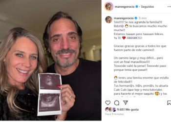 ROCÍO MARENGO CONFIRMÓ QUE ESTÁ EMBARAZADA