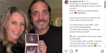 ROCÍO MARENGO CONFIRMÓ QUE ESTÁ EMBARAZADA