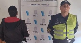 UN HOMBRE FUE APREHENDIDO POR ATACAR LA CASA DE SU PADRE