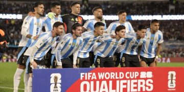CON UNO MENOS ARGENTINA EMPATO 1-1 ANTE COLOMBIA