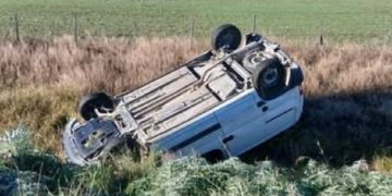 BUSCAN A UN CAMIONERO QUE PROVOCÓ UN VUELCO EN LA RUTA 3