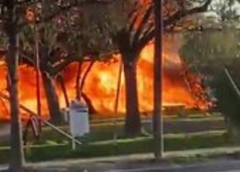 DOS DETENIDOS EN LOS INCIDENTES QUE HUBO LUEGO DEL PARTIDO ENTRE COMERCIAL Y TIRO FEDERAL