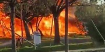 DOS DETENIDOS EN LOS INCIDENTES QUE HUBO LUEGO DEL PARTIDO ENTRE COMERCIAL Y TIRO FEDERAL