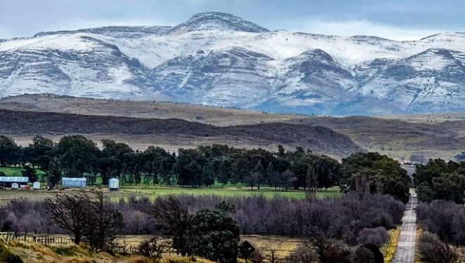 LLEGO LA NIEVE A LA COMARCA SERRANA Y LA REGIÓN