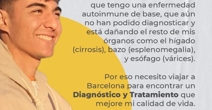 JUNTOSXFEDE: «FEDE TIENE UNA ENFERMEDAD QUE NO SE CONOCE Y NECESITA VIAJAR A BARCELONA PARA QUE LO TRATEN»