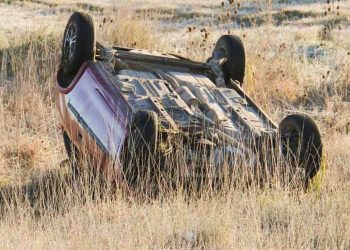 MURIÓ UN CONDUCTOR EN UN VUELCO CERCA DE CORONEL SUAREZ