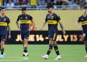 BOCA NO PUDO SOSTENER LA VENTAJA Y EMPATÓ 2-2 CON BENFICA EN SU DEBUT EN EL MUNDIAL DE CLUBES