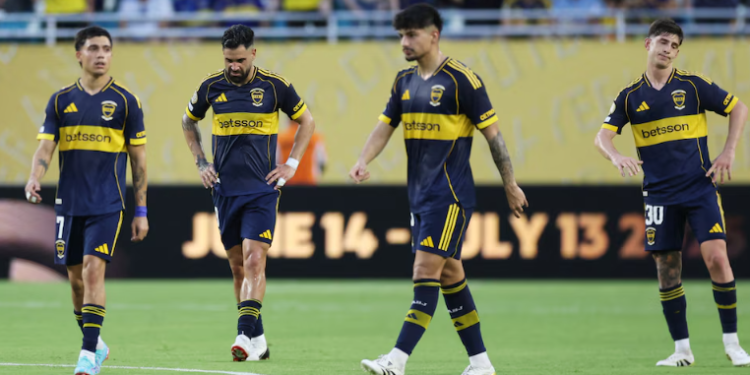 BOCA NO PUDO SOSTENER LA VENTAJA Y EMPATÓ 2-2 CON BENFICA EN SU DEBUT EN EL MUNDIAL DE CLUBES