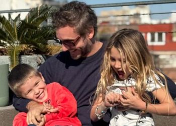 LA FOTO DE BENJAMÍN VICUÑA CON SUS HIJOS EN MEDIO DEL ESCÁNDALO CON LA CHINA SUÁREZ