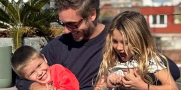 LA FOTO DE BENJAMÍN VICUÑA CON SUS HIJOS EN MEDIO DEL ESCÁNDALO CON LA CHINA SUÁREZ