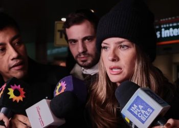 ASÍ FUE LA LLEGADA AL PAÍS DE LA CHINA SUÁREZ TRAS SU VIAJE A TURQUÍA CON MAURO ICARDI