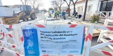 MUCHOS BARRIOS QUEDARÁN SIN AGUA ESTE VIERNES POR TRANBAJOS EN EL ACUEDUCTO BRANDSEN