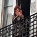 UN VECINO DE CRISTINA PUSO UN DISCURSO DE MILEI A TODO VOLUMEN Y LOS MILITANTES LO INSULTARON, INTERVINO LA POLICIA