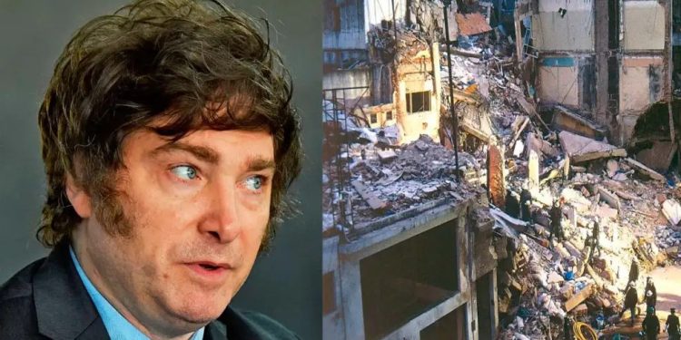 MILEI PARTICIPARÁ ESTE VIERNES DEL ACTO POR LOS 31 AÑOS DEL ATENTADO A LA AMIA