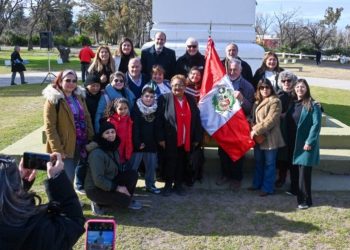 EL INTENDENTE FEDERICO SUSBIELLES PARTICIPÓ DEL ACTO POR EL 204° ANIVERSARIO DE LA INDEPENDECIA DE PERÚ