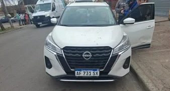 POR UN ACCIDENTE ENTRE UN AUTO Y UNA MOTO UNA MENOR FUE HOSPITALIZADA