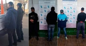 TRES DELINCUENTES FUERON CAPTURADOS EN UNIVERSITARIO Y KILOMETRO 5