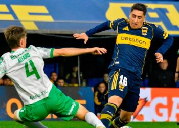 CON GOLES DE MERENTIEL Y CAVANI, BOCA JUNIORS VENCIÓ 2-0 A BANFIELD POR EL TORNEO CLAUSURA