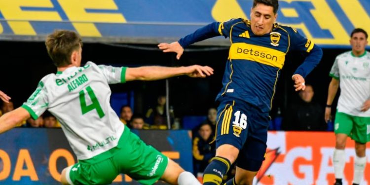 CON GOLES DE MERENTIEL Y CAVANI, BOCA JUNIORS VENCIÓ 2-0 A BANFIELD POR EL TORNEO CLAUSURA