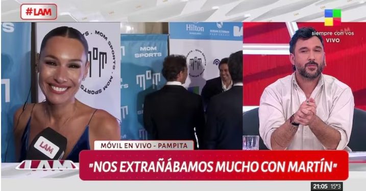 PAMPITA SE SINCERÓ Y CONTÓ DETALLES DE SU RECONCILIACIÓN CON MARTÍN PEPA