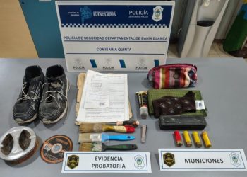 CUATRO PERSONAS FUERON DETENIDAS POR ROBOS EN UNA VIVIENDA DEL BARRIO PAMPA CENTRAL