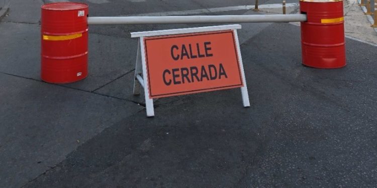 OBRAS Y CORTES DE TRÁNSITO: CALLES CERRADAS ESTE JUEVES EN LA CIUDAD