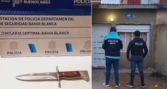 ALLANAN LA CASA DEL MENOR QUE ACUCHILLÓ A SU VECINO Y ENCONTRARON EL ARMA