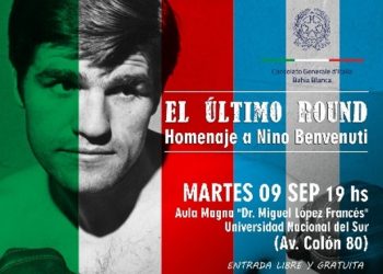 «EL ÚLTIMO ROUND», HOMENAJE A NINO BENVENUTI