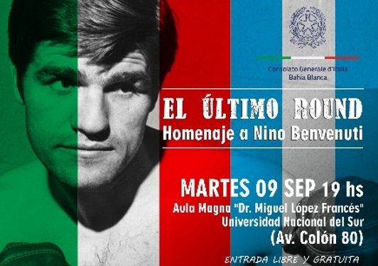«EL ÚLTIMO ROUND», HOMENAJE A NINO BENVENUTI