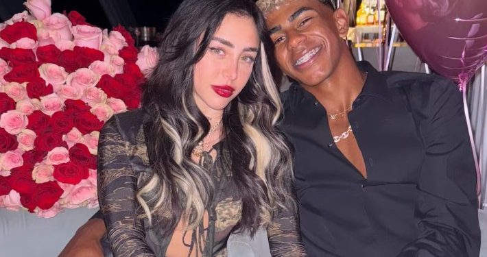 LAMINE YAMAL PRESENTÓ LA PRUEBA DE QUE SU ROMANCE CON NICKI NICOLE SIGUE FIRME