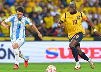SIN MESSI, ARGENTINA PERDIÓ 1-0 ANTE ECUADOR POR LA ÚLTIMA FECHA DE LAS ELIMINATORIAS