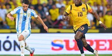 SIN MESSI, ARGENTINA PERDIÓ 1-0 ANTE ECUADOR POR LA ÚLTIMA FECHA DE LAS ELIMINATORIAS
