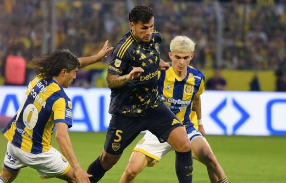 BOCA JUNIORS Y ROSARIO CENTRAL EMPATARON 1 A 1 EN ARROYITO POR EL TORNEO CLAUSURA