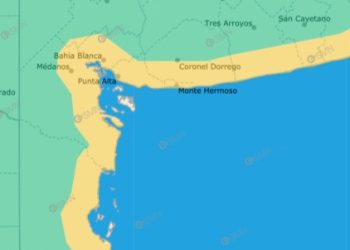 EXTIENDEN EL ALERTA AMARILLA PARA BAHÍA BLANCA Y LA COSTA BONAERENSE