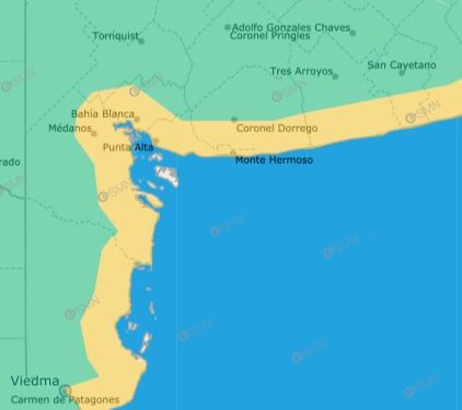EXTIENDEN EL ALERTA AMARILLA PARA BAHÍA BLANCA Y LA COSTA BONAERENSE