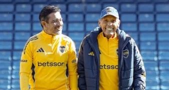 MIGUEL ANGEL RUSO REGRESO A LOS ENTRENAMIENTOS Y BOLA LO CELEBRÓ EN REDES