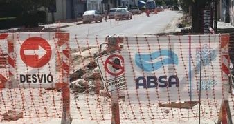 POR LOS TRABAJOS EN EL ACUEDUCTO BRANDSEN HABRÁ CORTES DE TRÁNSITO EN EL MACROCENTRO