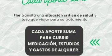 AYUDA PARA FLOR: «NECESITAMOS SEGUIR AFRONTANDO EL TRATAMIENTO»