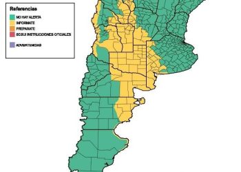BAHÍA: ALERTA AMARILLA POR VIENTOS PARA HOY