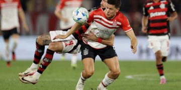 ESTUDIANTES PERDIÓ 2-1 CON FLAMENGO EN EL MARACANÁ POR LA IDA DE LOS CUARTOS DE FINAL DE LA LIBERTADORES