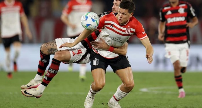 ESTUDIANTES PERDIÓ 2-1 CON FLAMENGO EN EL MARACANÁ POR LA IDA DE LOS CUARTOS DE FINAL DE LA LIBERTADORES
